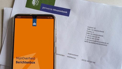 U kunt post van de overheid ook digitaal ontvangen.
