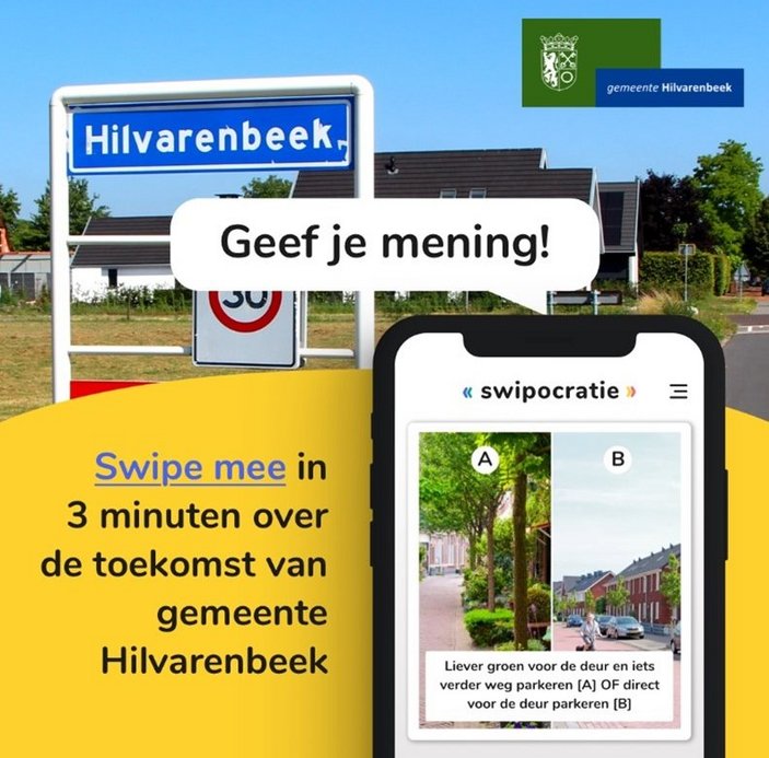 Geef uw mening over de toekomst van de gemeente Hilvarenbeek.